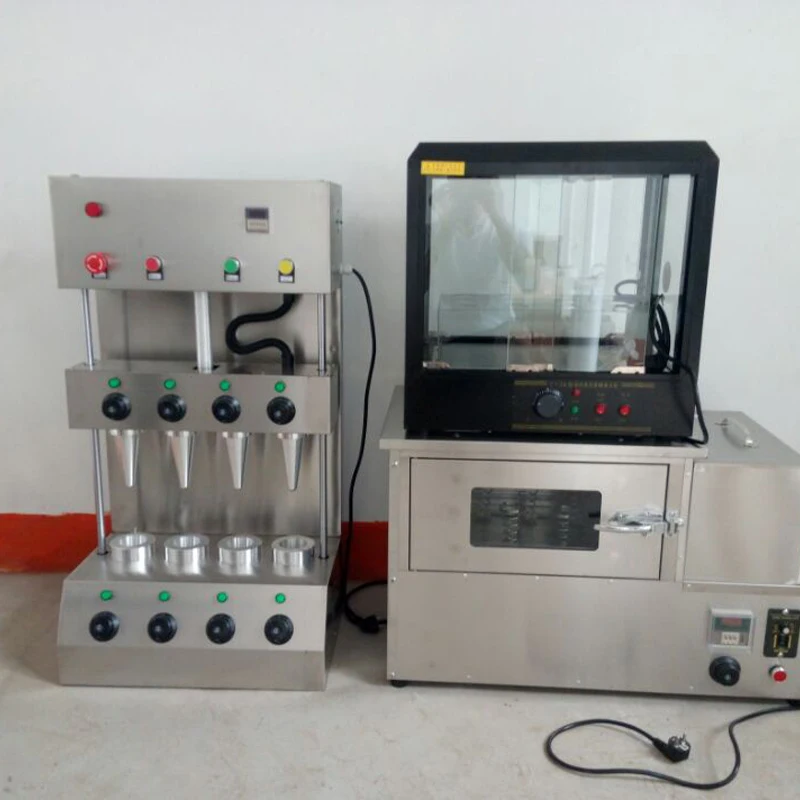 New Design Autorotation Oval Pancakes Pita Bread Bakery Machine/Chinese Baked Wheat Cake Auto Rotation Baking Oven