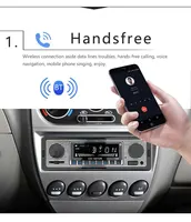 Bluetooth Car Radio Vintage Dual Knob MP3 Player FM Tuner Stereo USB AUX Classic Car Retro Audio Receiver Speaker Accessories - Image 4