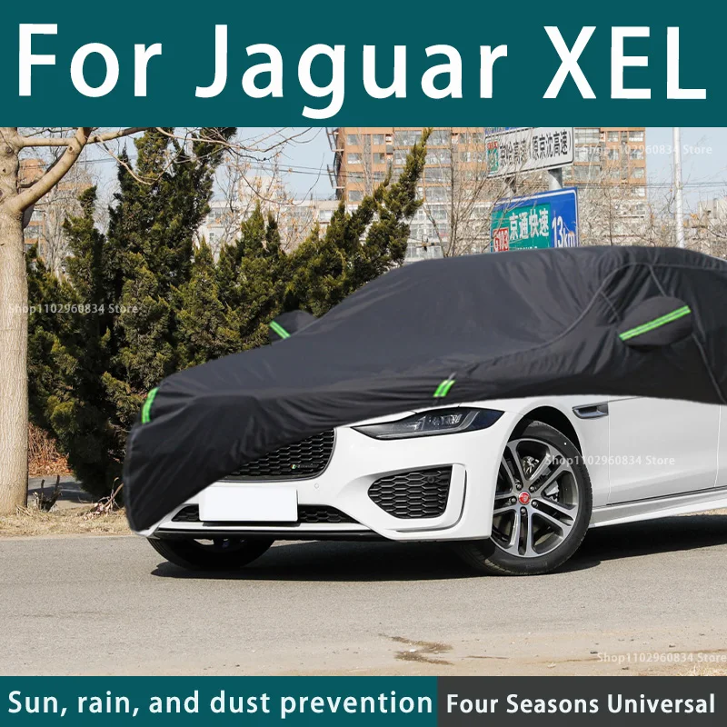For Jaguar XEL 210T Full Car Covers Outdoor Uv Sun Protection Dust