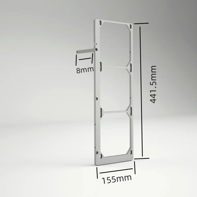 SOCOOLER PC Water Cooled Bracket Radiator Fan 420 Support Installation Stand Heat Sink Fixed Liquid Cooler Suitable For 140 Fan