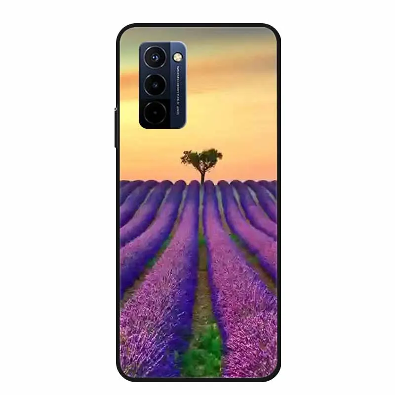 Silicone Soft TPU Shockproof Painted Phone Case - Protective Back Cover