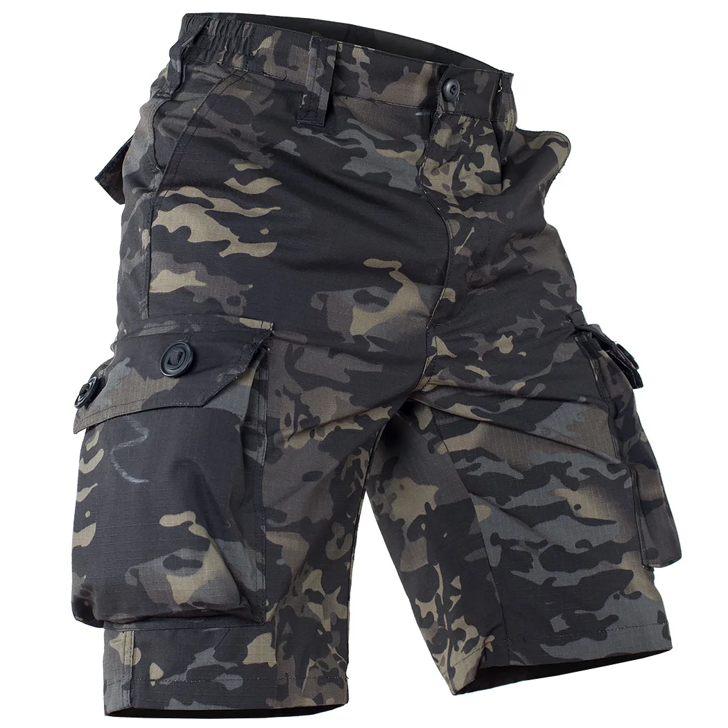 M90 Geometrische Camouflage Sommer Taktische Shorts MTP Cargo Shorts MC EMR – Detail 5