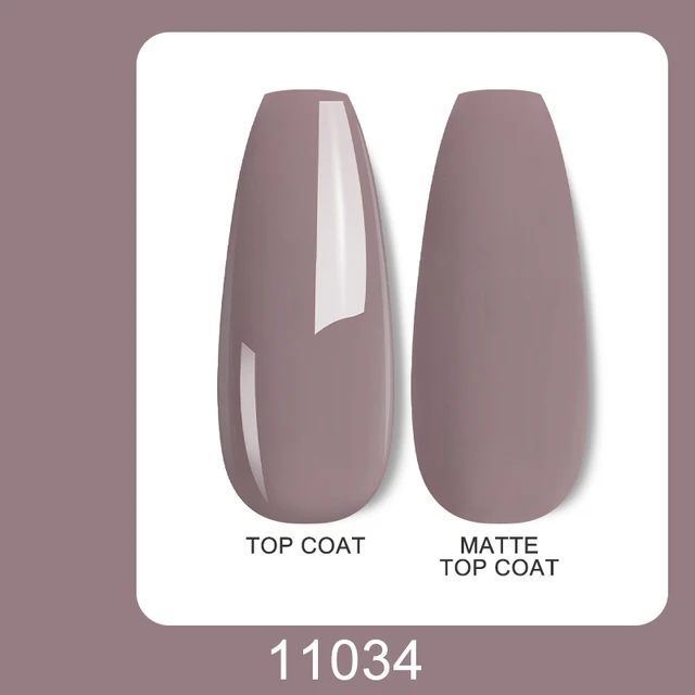 Arte Clavo 15ml Brown Coffee Color UV Gel For Nail Gel Nail Polish Varnish Hybrid Glitter Decoration Base Top Coat Set 11034