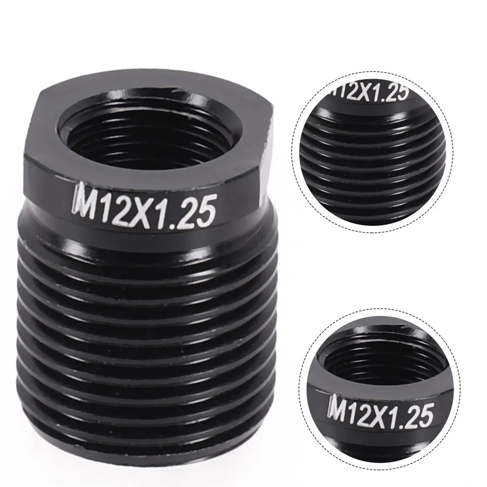 Adaptateur Pommeau De Levier De Vitesse Aluminium - Filetage M12x1.25 - Pour Leviers Auto Universel