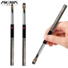 ANGNYA #8 #10 Kolinsky Hair Sable Acrylic Nail Brush Antique Style With Red Heart Metal Handle Nail Art Brushes Manicure Tools 1