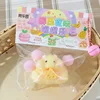 Cute Squishy Hamster Toys with Cheese Desktop Decor Funny Stress Reliever Decompression Fidget Toys for Adult Kids 2