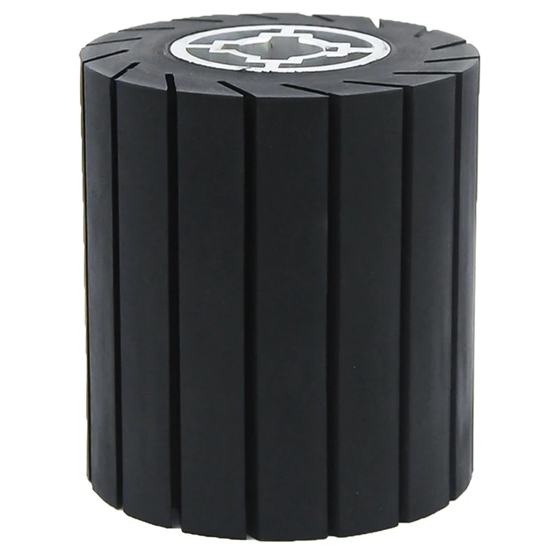 

New Rubber Wheel Aluminum Core Metal Woodworking Polishing Wire Drawing Wheel Angle Grinder Metal Polishing Kit Adapter