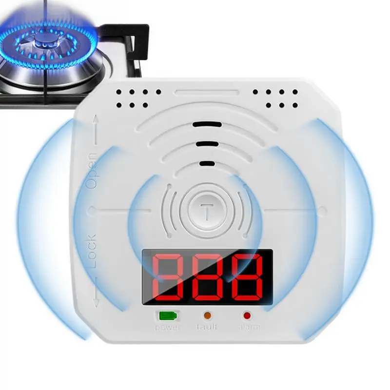 Carbon Monoxide Detector Co Levels Monitor Alarm Portable Co Monitor Sound & Light Warning Alarm Battery-Operated Carbon