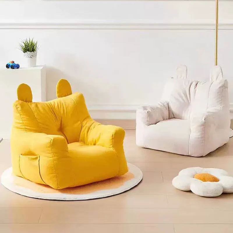 Poltroncina ergonomica morbida per bambini con borsa portaoggetti - immagine 6