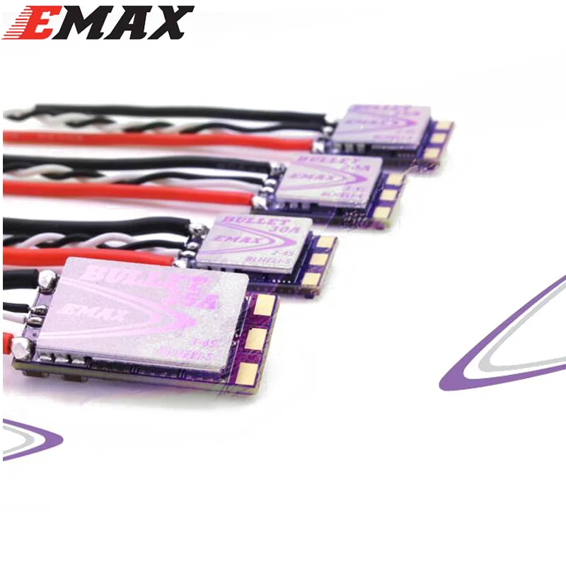 Контроллер скорости EMAX BLHeli-S DSHOT Bullet FPV ESC 6A 12A 15A 20A 30A 35A Pro BLHeli s для радиоуправляемого квадрокоптера