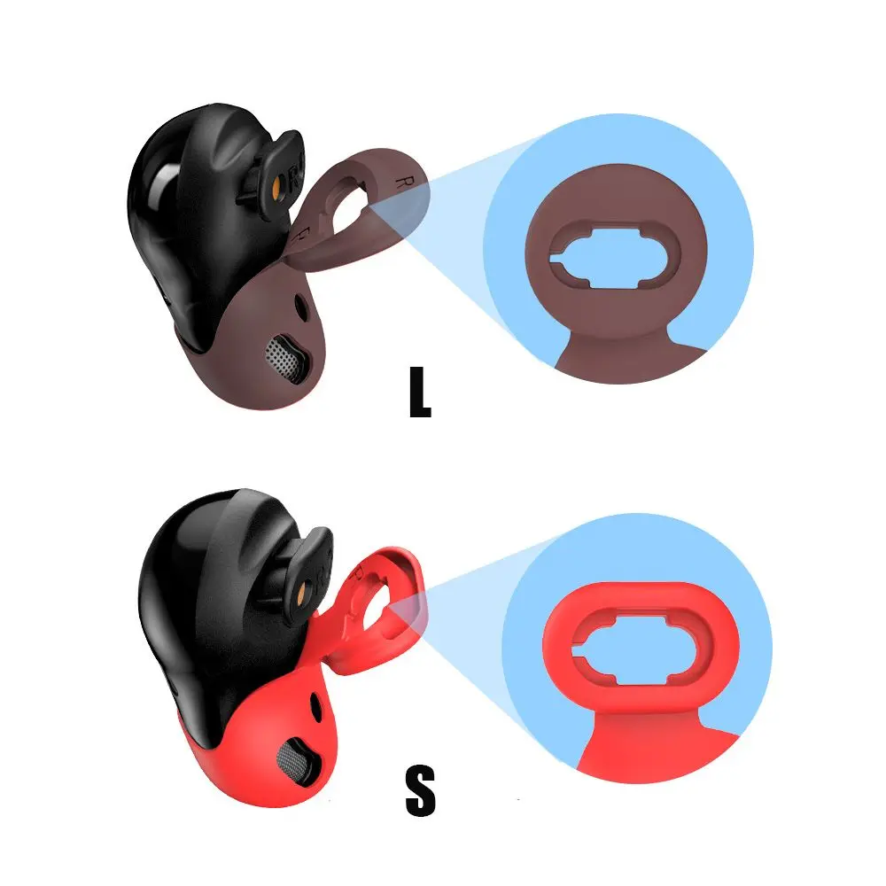 8 Pairs Soft Relacement Protector Earplugs Eartips Ear Cover Silicone Ear Cap For Samsung Galaxy Buds Live