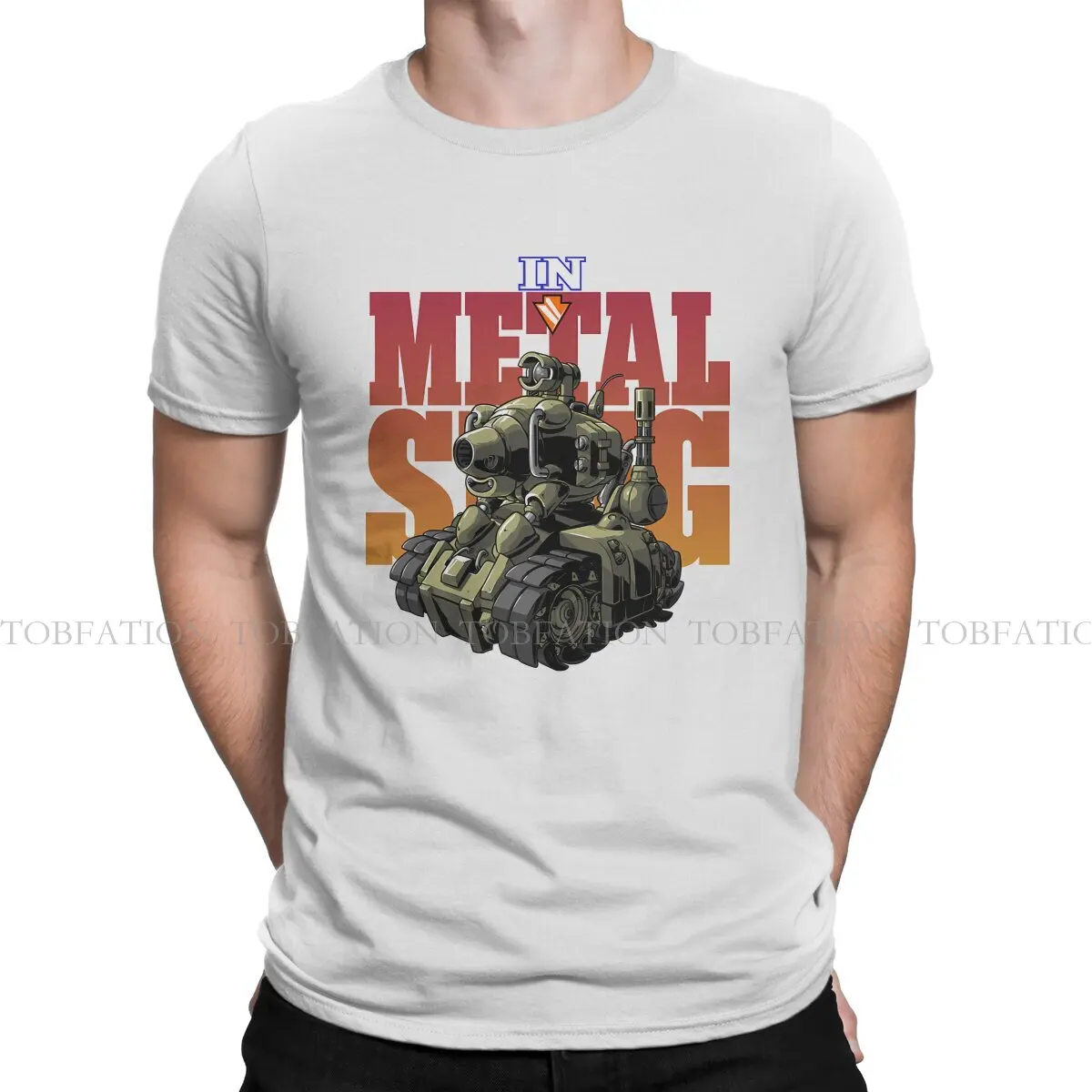 Metal Slug Man Tshirt Slug Tank Fashion T Shirt 100% Cotone Harajuku Streetwear New Trend