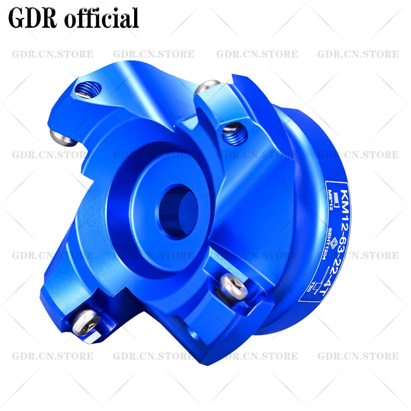 KM12 SE12 Aluminum alloy milling cutter head inserted into SEHT1204 SEKT1204 Matching FMB FMB22 FMB27 tool holder bracket tool