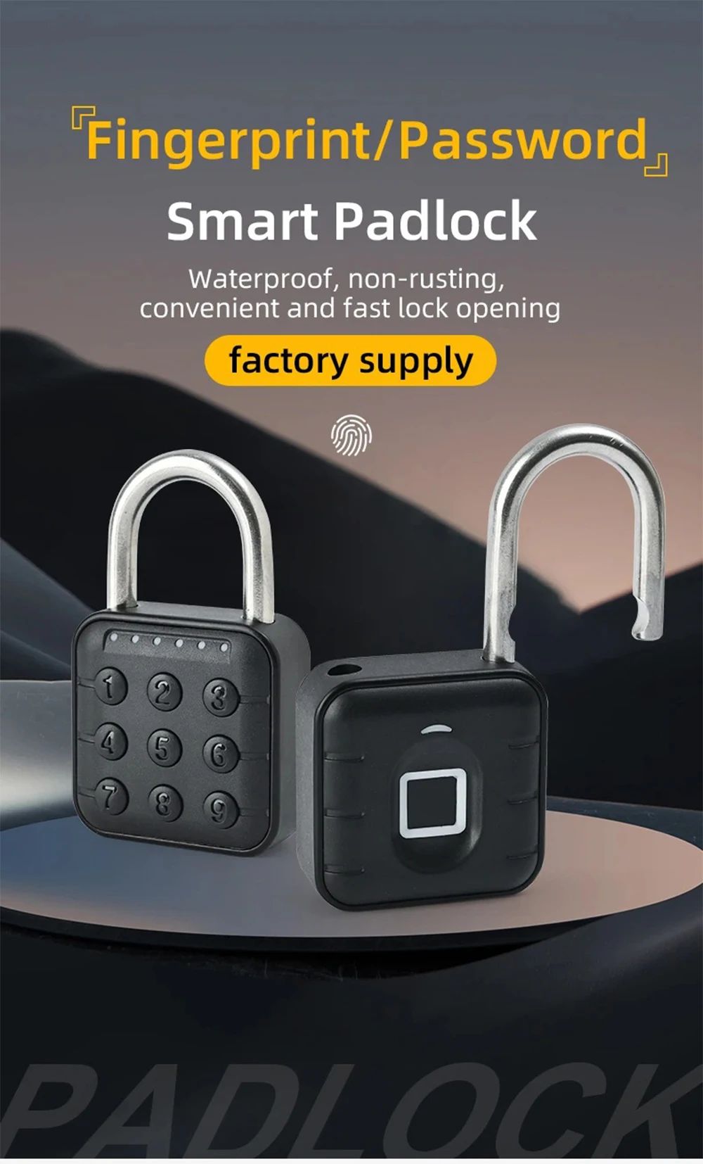 Tuya Lock Smart Biometric Fingerprint Door Lock