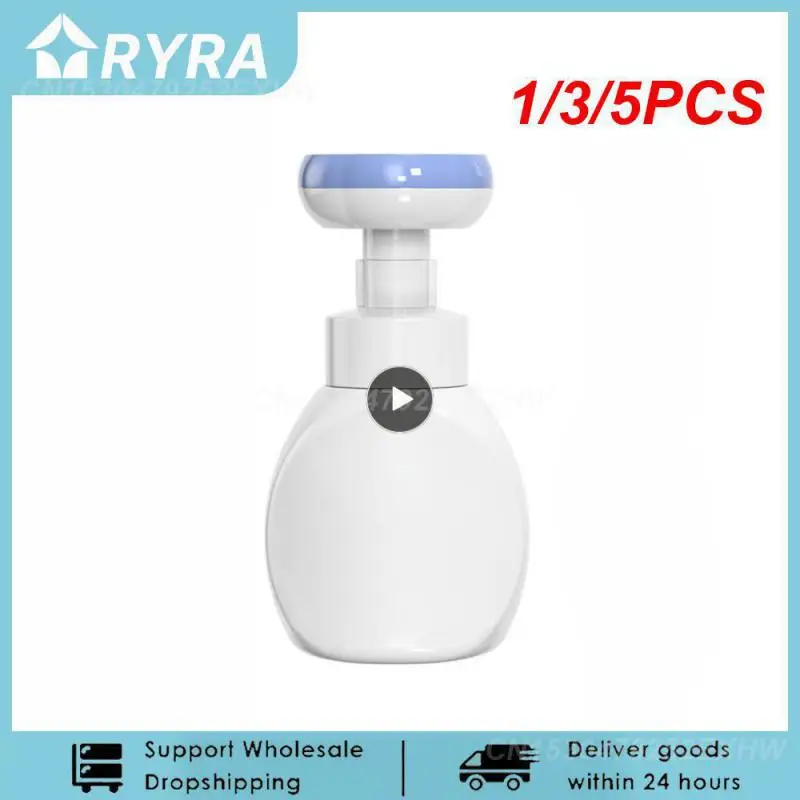 1/3/5Pcs Dispenser Di Schiuma Per Mani In Vetta Dispenser Per Mani In Schiuma Di Sapone A Forma Di Fiore Dispenser Per Timbri Di Fiori Dispenser Di Sa