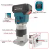 1000W Cordless Electric Trimmer Woodworking,6.35mm Wood Router,21v Engraving Slotting Carving Machine for Makita 18V Battery 3