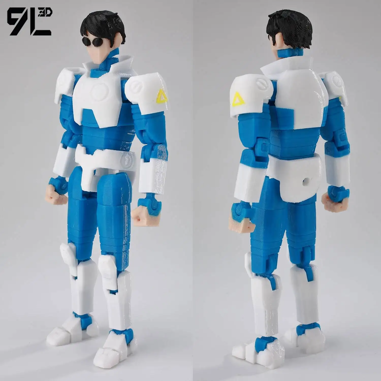 9L3D Gedruckte NEWInvincibles Tech Jacker Titan13 Lucky13 Actionfigur Dummy13 Motorrad Mehrteiliges Sammlermodell Spielzeug T13 – Detail 32