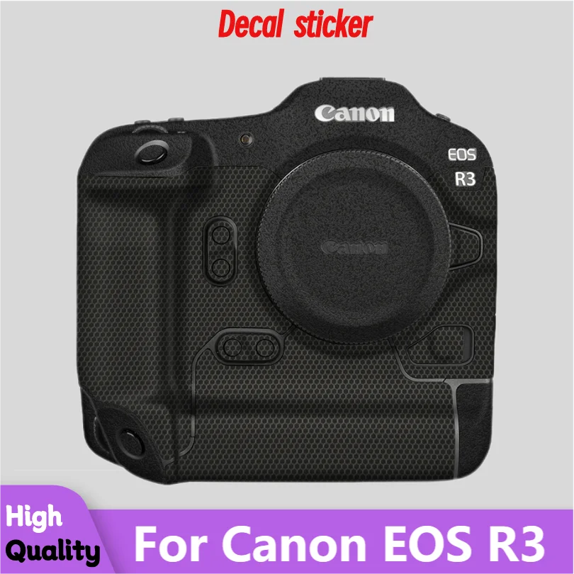 

For Canon EOS R3 Camera Body Sticker Protective Skin Decal Vinyl Wrap Film Anti-Scratch Protector Coat