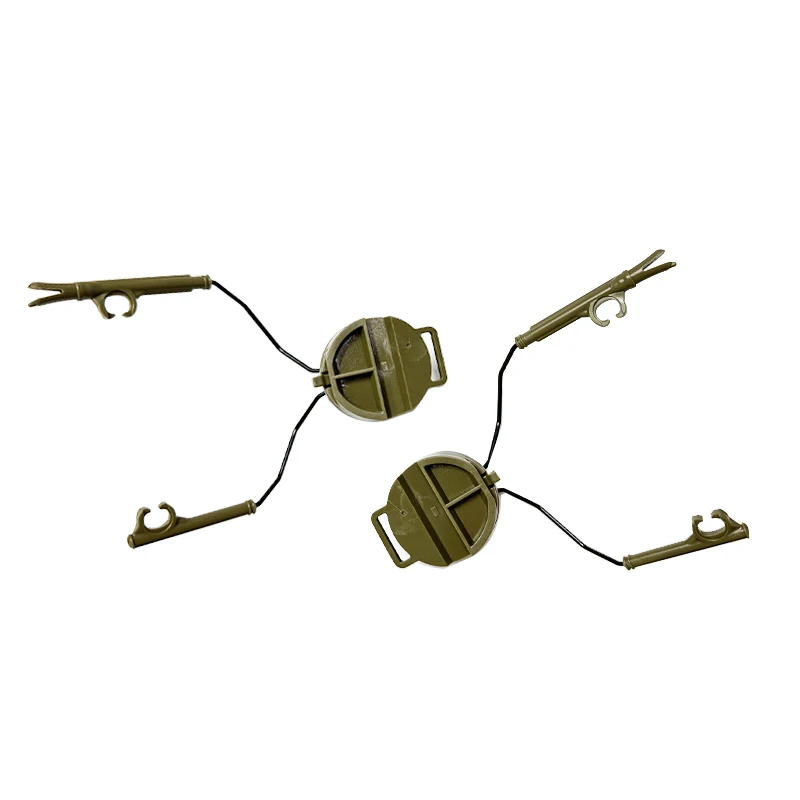 Tactical Headset Bracket Fast Ops Core Helmet ARC Rail Adapter Set fit for Comt