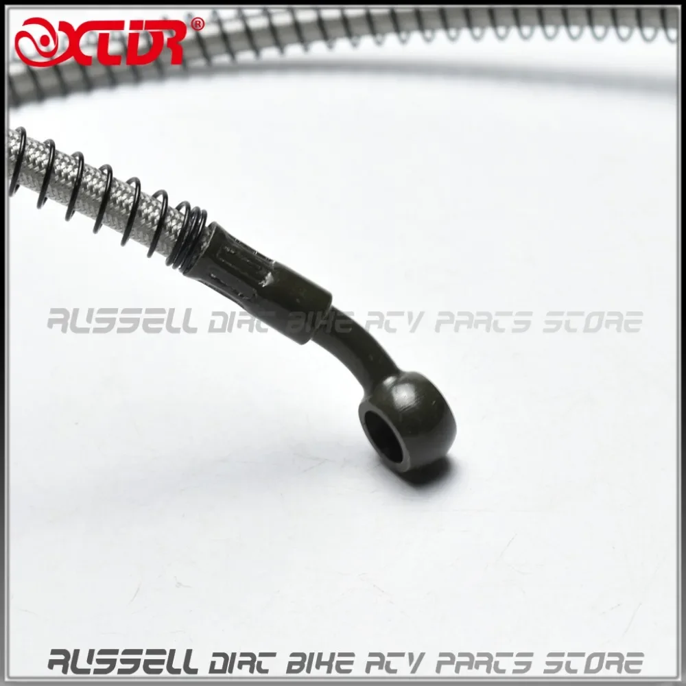 Dirt Pit bike Radiator COOLING cooler Oil Hose tube Monkey Motorcycle SCOOTER ATV Goped M10 BANJO 430mm