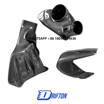 GrupperM Style Dry Carbon Fiber RAM Air System Intake Kit for Supra MK5 A90 A91 GR B58