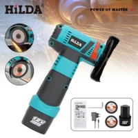 HILDA 12v Mini meuleuse d'angle outil de meulage Rechargeable polissage rectifieuse pour couper diamant outils électriques sans fil 1