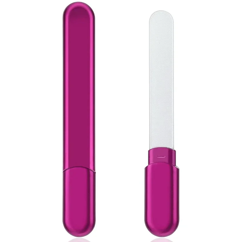 קובץ ציפורן זכוכית ננו עמיד סטריפ קריסטל מקצועי לשיפור ציפורניים כלי עיצוב ציפורניים אביזרים