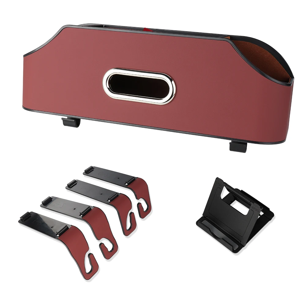 thumbnail image 1 of Caja de almacenamiento para asiento trasero de coche, portavasos, organizador, accesorios interiores de coche para Ford, Lexus, Mercedes, Audi, BMW, Volvo, MG, 1 of 5
