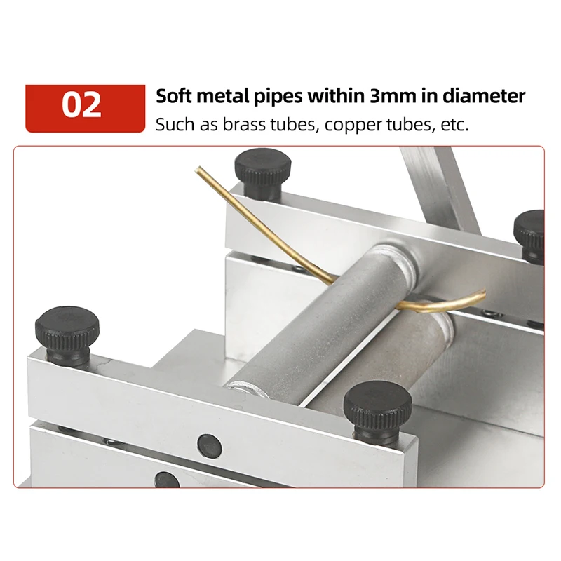 DIY Manual Plate Rolling Machine Soft Metal Tube Bending Machine Household Round Roller Tube Bending Processing Tools tube bender,manual bending machine