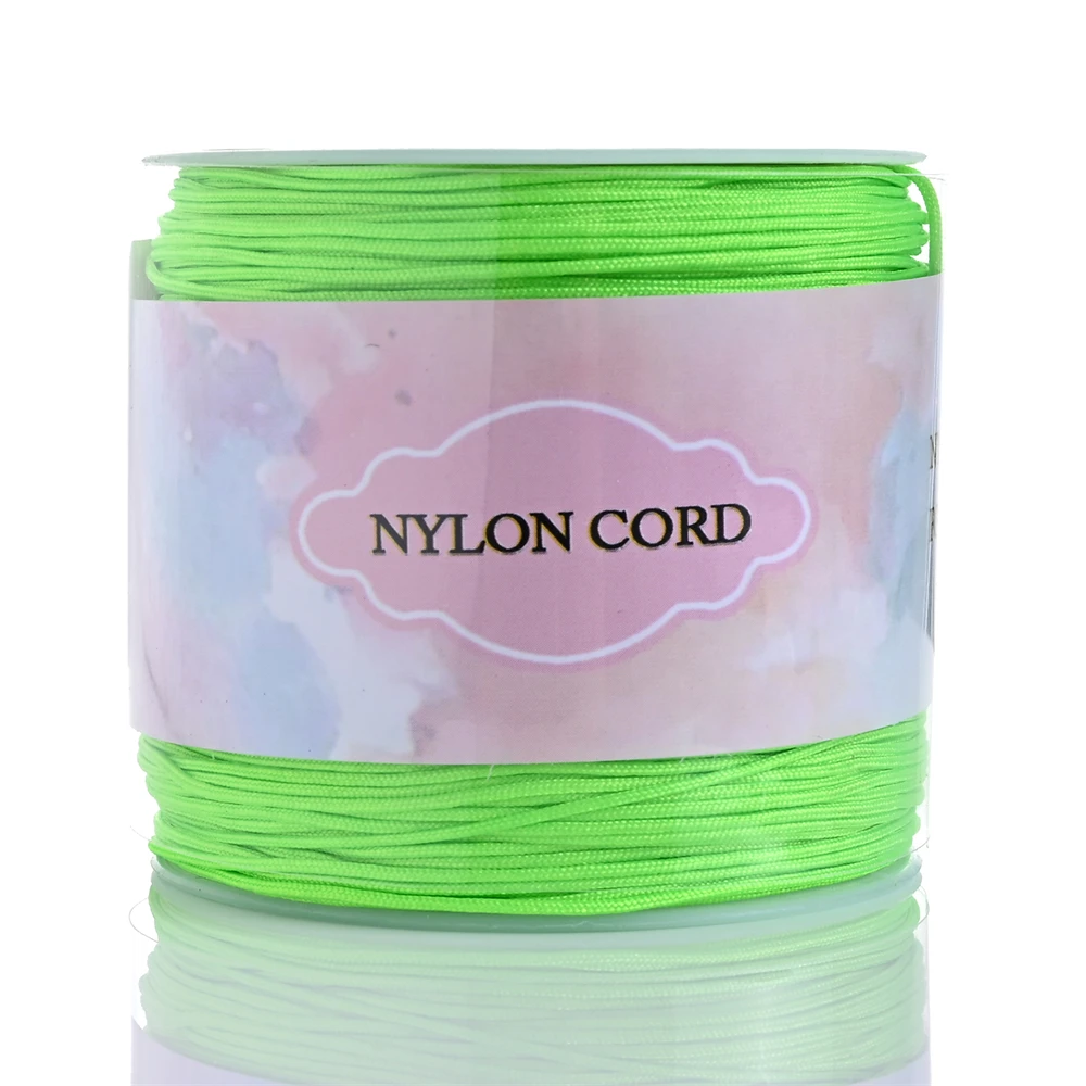 Vibrant 28-Color Nylon Cord Gradient Braided Thread