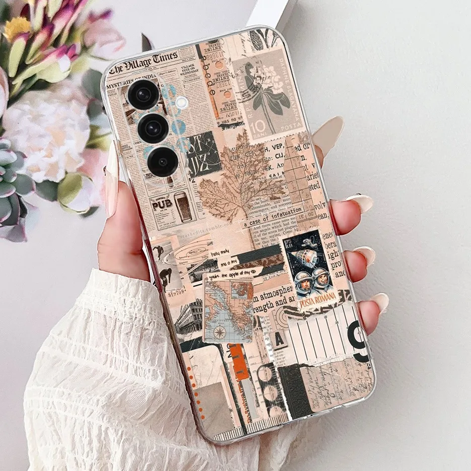 Fashion Painted Soft Slim Phone Case - Vibrant Design Protective Cover