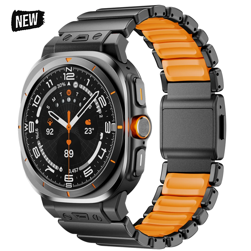 Luxury Stainless Steel Metal Strap Bracelet
