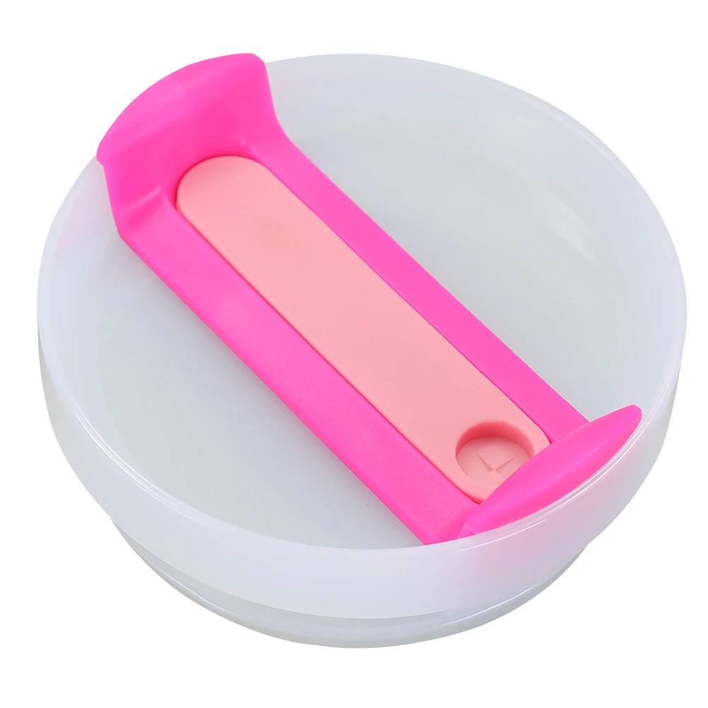 40Oz Tumbler Flip Straw Lid Replacement Spill Proof Splash Resistant Tumbler Lids Reusable Straw Cap For Stanley