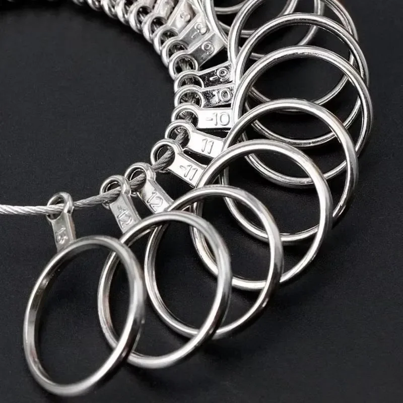 US Meidu Ring Ring Rod Multi Functional Finger Size Measurement Number Circle Correction Adjustment Plastic Rings Jewelry Tool