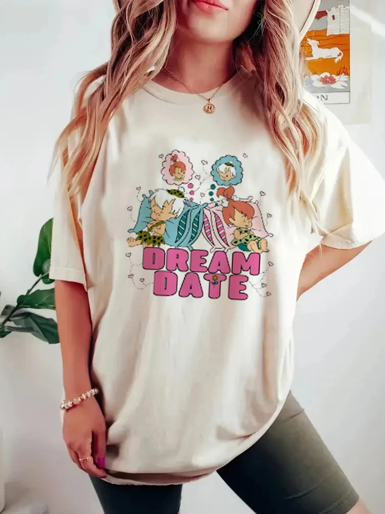 

Футболка Dream Date, красочная рубашка с грибами, веганская футболка, женский модный Повседневный винтажный Топ