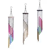 New 12 Tubes Wind Chimes Pendant Aluminum Tube Metal Pipe Wind Chimes Bells Balcony Outdoor Yard Garden Home Decoration 1PC 1