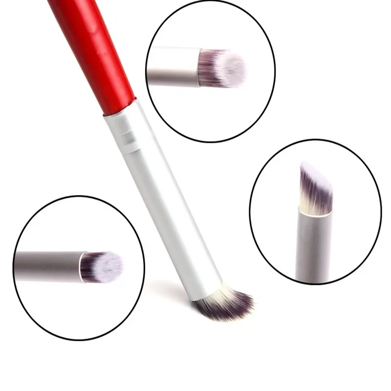 Gradient Smudge Nail Brush Art Brushes for Manicure Uv Gel Polish Draw Paint Wooden Pen Nail Tools Accesoires Set 5