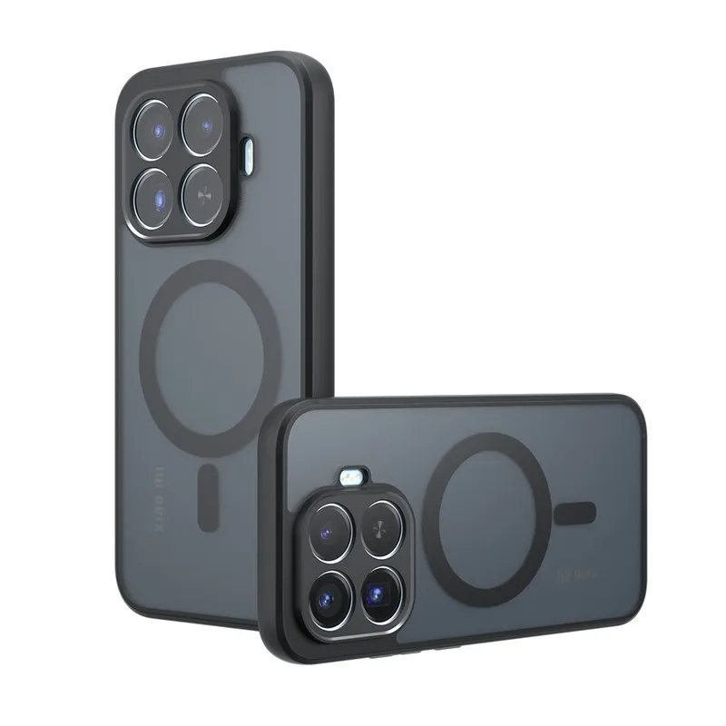 Magsafe Magnetic Shockproof Matte Phone Case with Wireless Charging