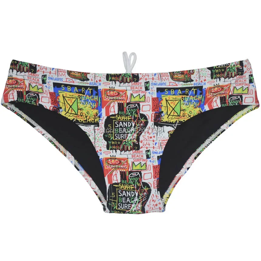 Men's Swimwear Full Lining Swimsuits Board Surf Shorts Trunks Swim Bikini Briefs Bikini Bottoms Swimming Trunks Sunga Hot - 5