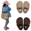 Children's Fleece Elastic Clogs Baby Boys Girls Plush Slipper,Winter Warm Soft Sole Shoes,Anti-Slippery Footwear 1