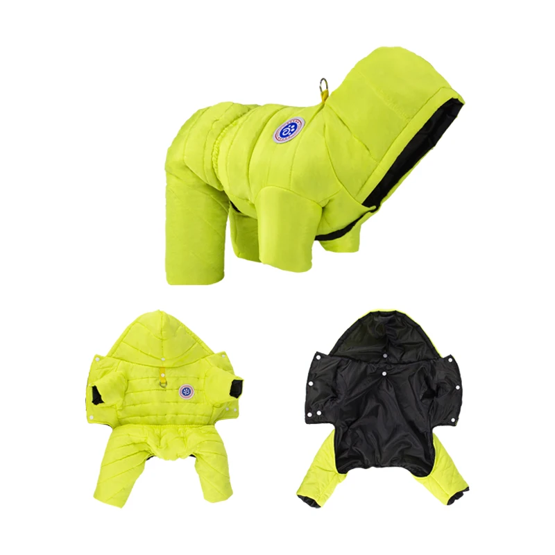 Winter Warm Dog Clothes for Small Medium Dogs Cat Waterproof Hoodies Puppy Down Jacket French Bulldog Parka Chihuahua Costume pet jacket