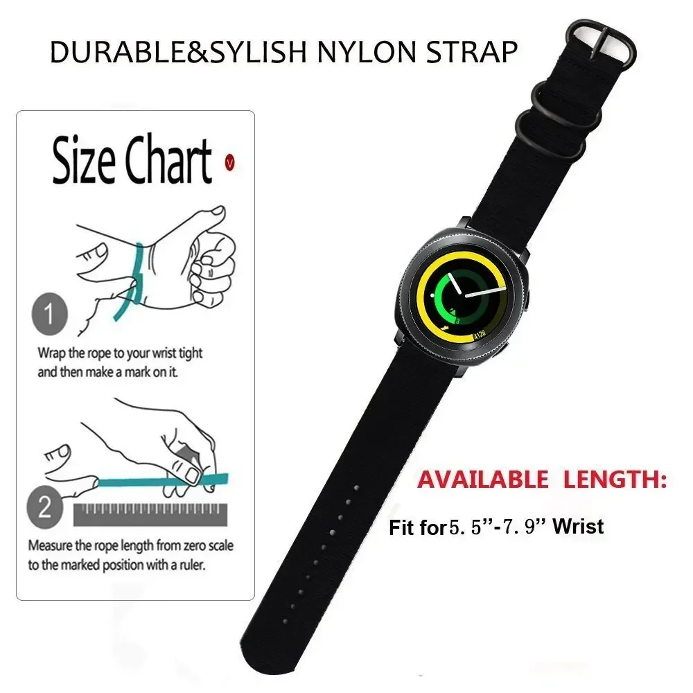 Unisex Nylon Sports Wrist Strap