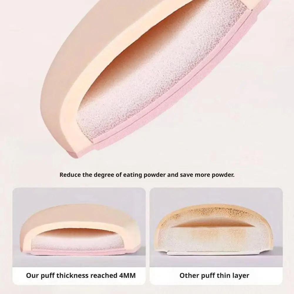 슈퍼 두꺼운 메이크업 퍼프 부드러운 마시멜로 쿠션 파우더 퍼프 에어 쿠션 컨실러 파운데이션 메이크업 스펀지 뷰티 도구 건식 및 습식 사용 가능