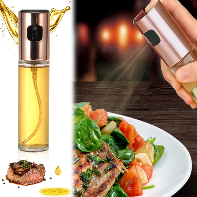 Spruzzatore di olio d'oliva per cucinare Canola aceto olio vegetale  bottiglia portatile gadget da cucina utensili da cucina spruzzatore di olio  per cucinare - AliExpress