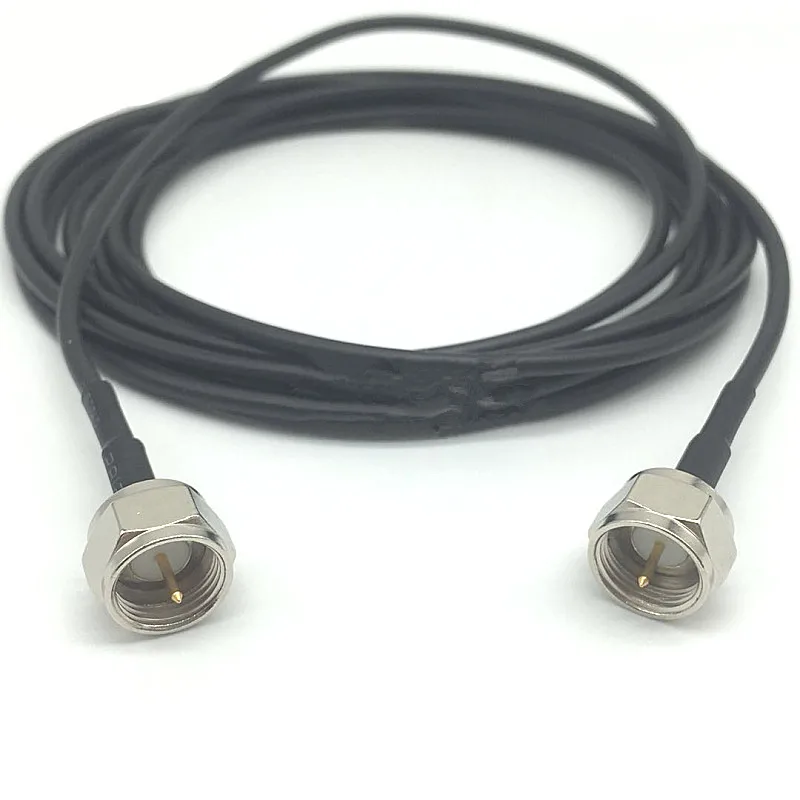 FJJ RF Cable TV Antenna Connection Cable Settop Box Conversion Cable