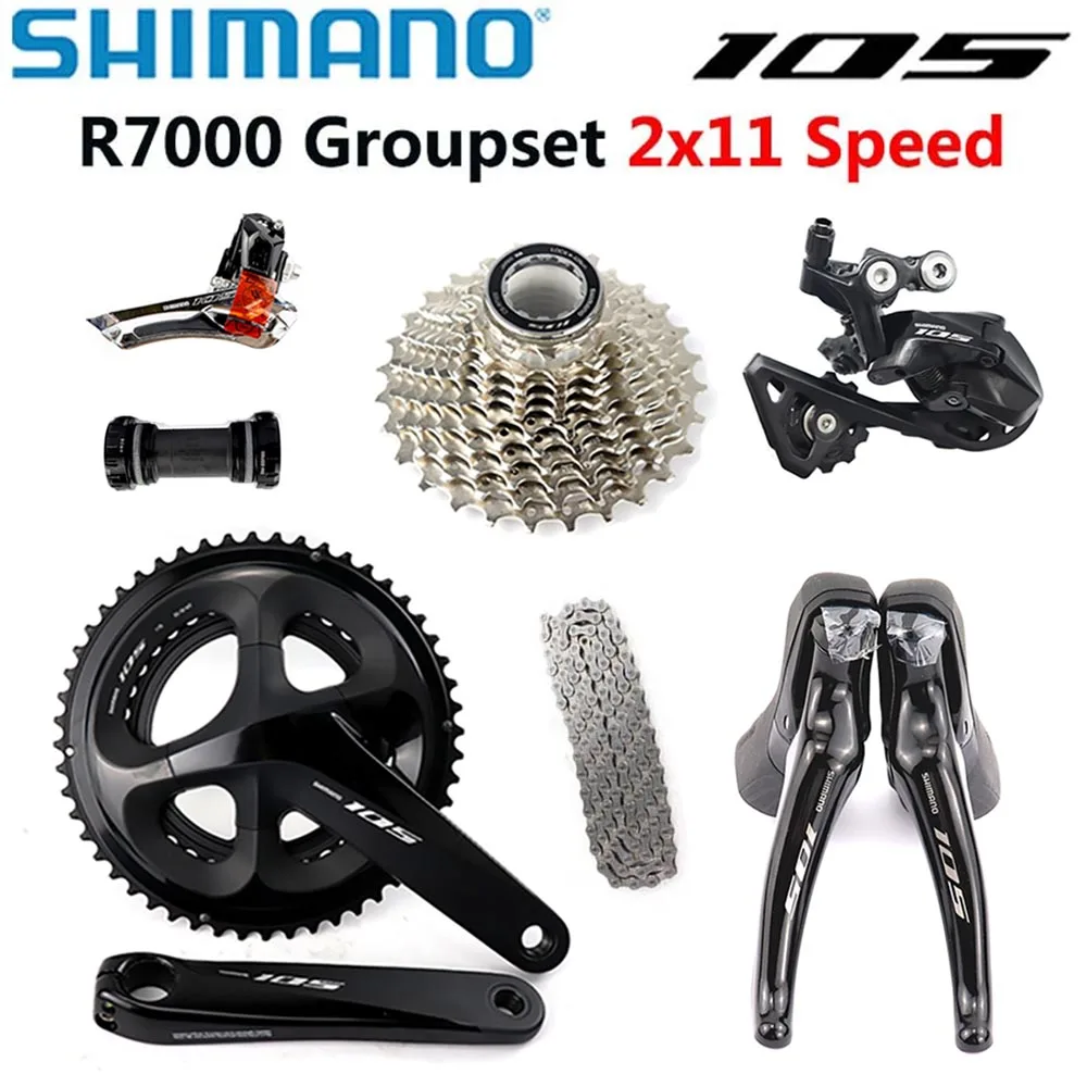 Shimano-ロードバイクディレイラー,5800, 105,r7000,50-34, 52