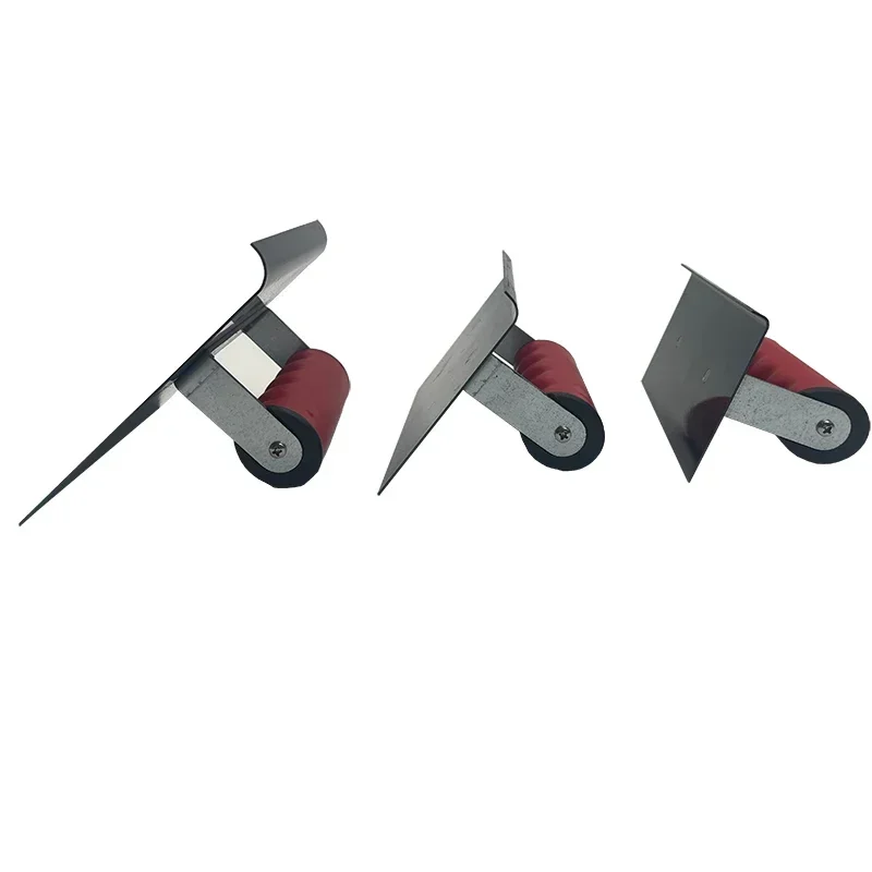 

Шпатель для бетонной дуги с ручкой, изогнутый стальной резиновый угловой резец с голубыми концами