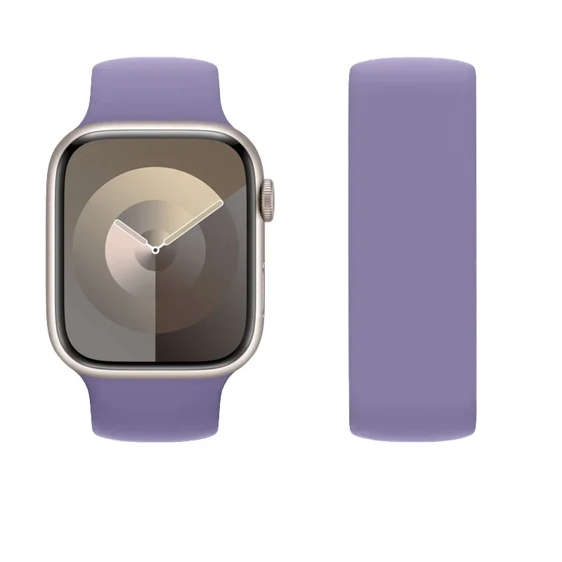 ตัวเลือกสินค้า สายนาฬิกาซิลิโคนรัดข้อมือสำหรับ Apple Watch หลายขนาด