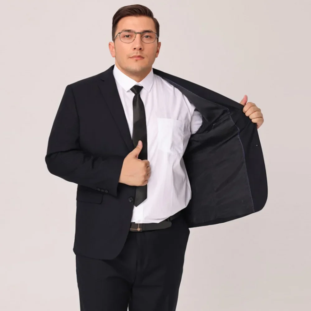 Plus Size Men's Business Casual Western Style Clothes Large Size Suit Jacket Marriage Dress Black Colorful men suit jacket