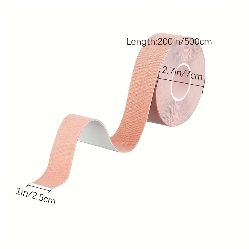 Elastic Face Lift Tape-Instantly Lifts Sagging Jowls,Neck Skin,and Double Chin for a Defined V Jawline-Reusable-0.98*196.85 inch 6
